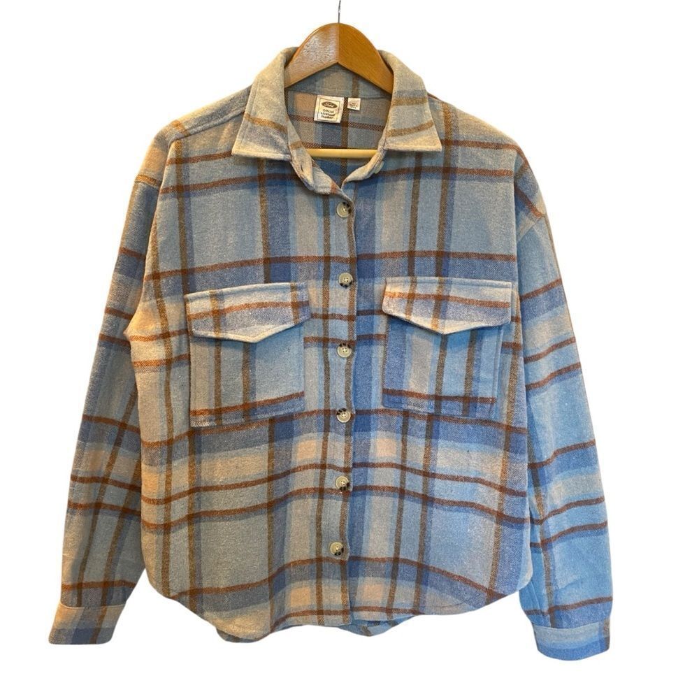 Ford Bronco Official Licensed Product Plaid Flannel Button Down Women's M - Picture 3 of 7